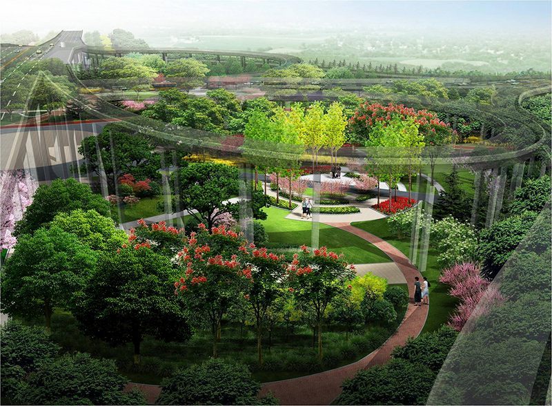 公園景區(qū)——開(kāi)元立交橋